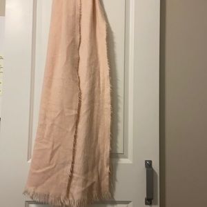 Aerie long pink scarf